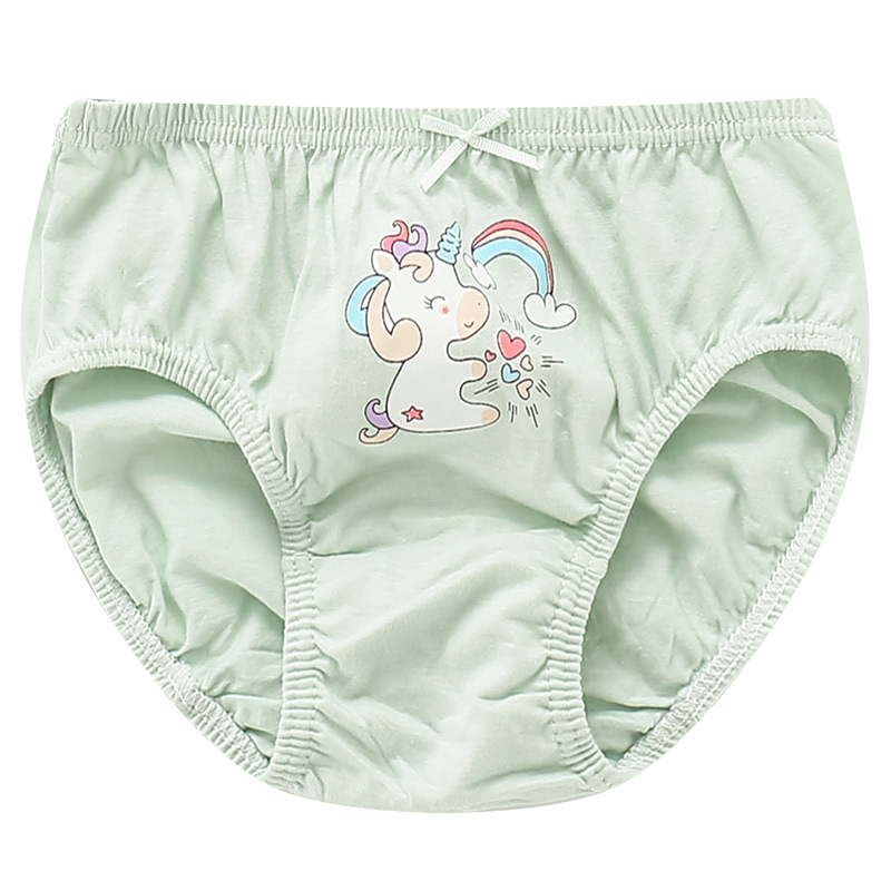 Factory Direct wholesale children's underwear Korean style girls' cotton briefs girls' baby cotton shorts without pp