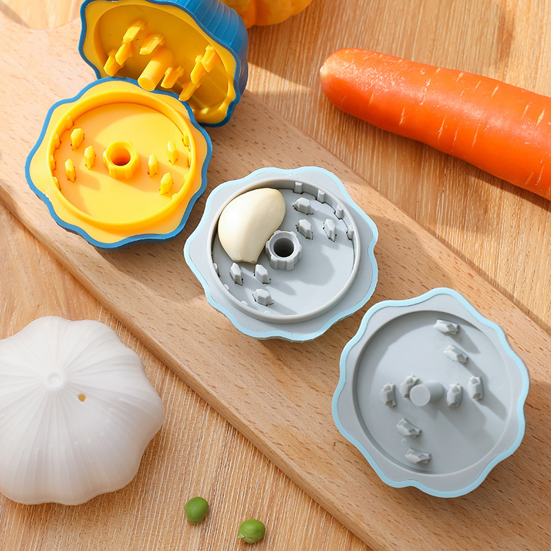 Creative Cross-border New Household Manual Garlic Press Mashed Garlic Tools Small Garlic Screw Pepper Stirring Garlic Cutter