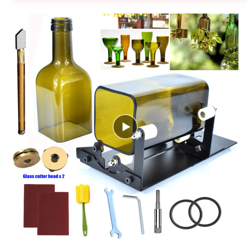 New Square bottle glass bottle cutting tool wine bottle cutter DIY tool hand tool set