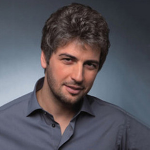 Middle-aged and old European and American wigs fashion Men's wigs Brown brown gray high temperature silk fluffy middle-aged and old short hair manufacturers
