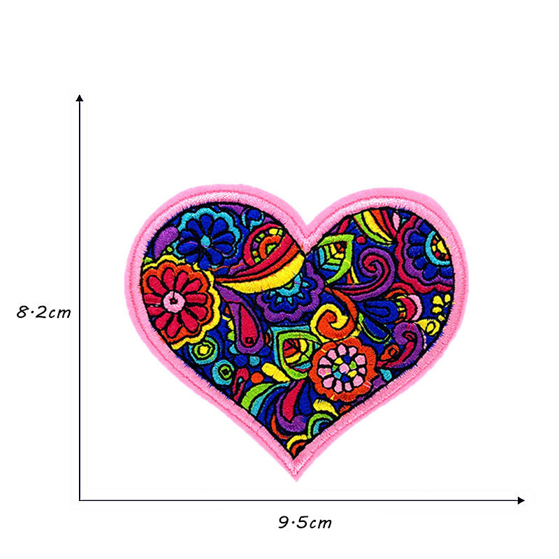 刺生地パッチ車の太陽のハートの組み合わせ装飾パッチコンピュータ刺バッジチャイナ服アクセサリー|undefined