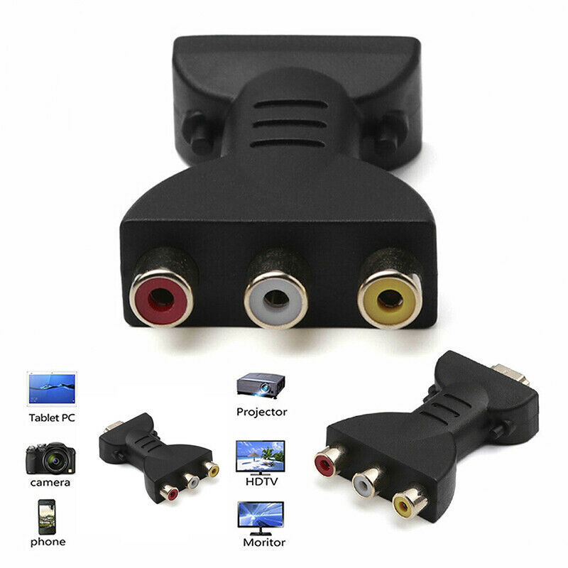 HDMI to AV Audio and Video Adapter HDMI to 3RCA Adapter HDMI to AV Video Adapter