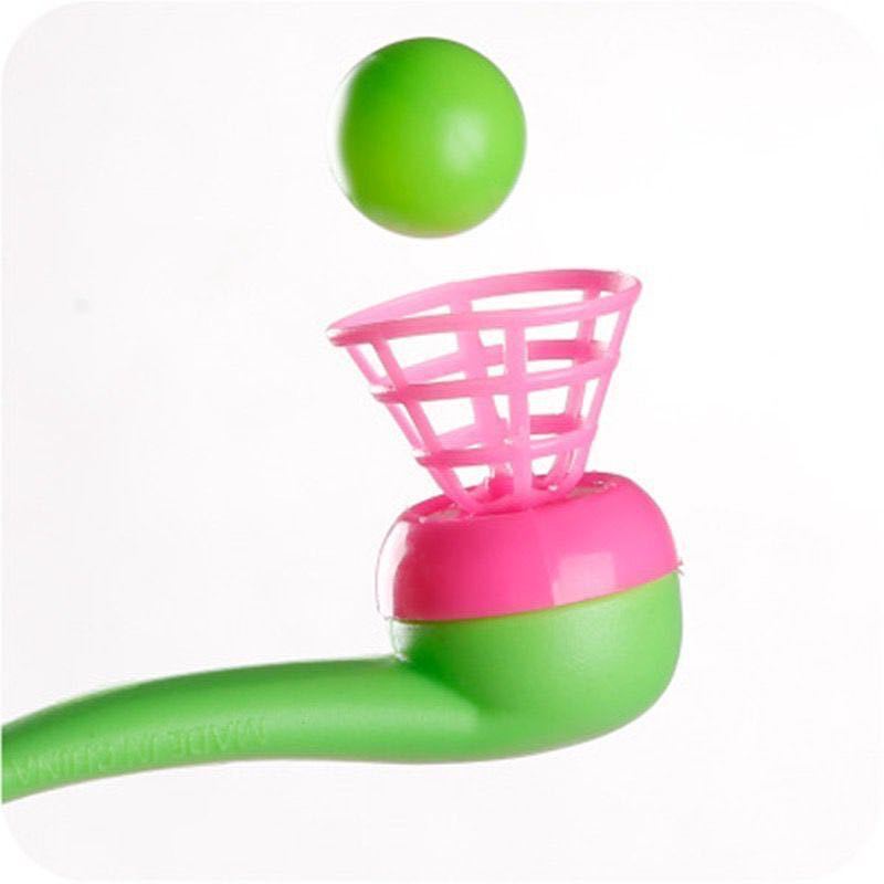 After 80 nostalgic suspended pipe blowing ball magic ball toy children's educational children's small gift stall supply hot sale