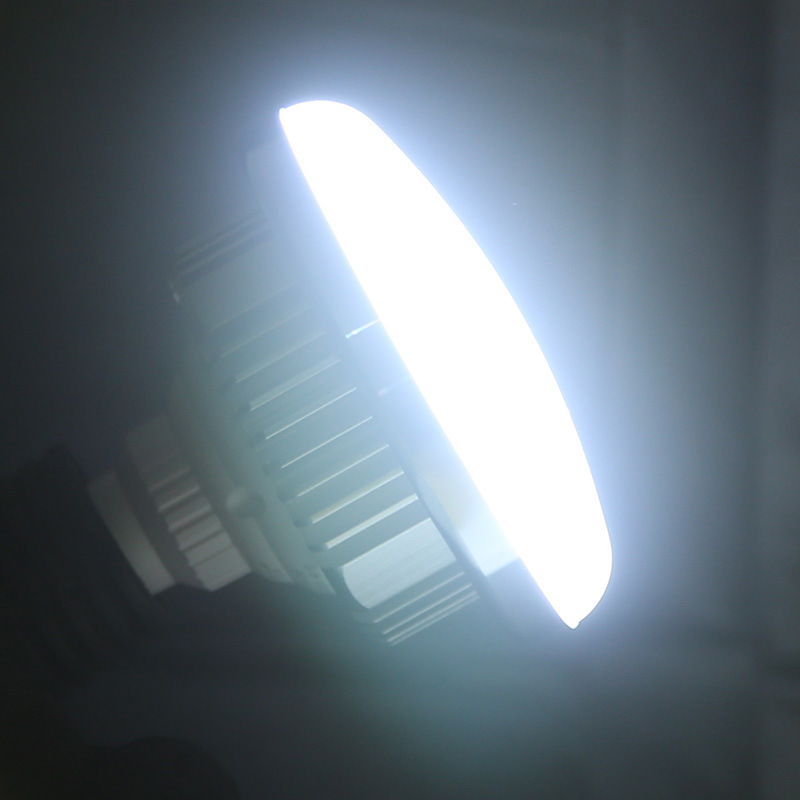 Photography light bulb LED photography light fill light accessories E27 remote control three-color mushroom lamp energy-saving lamp