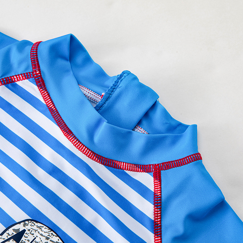 Baby and Young Children's Swimsuit Korean Treasure Sunscreen Quick-drying Men's and Women's Surf Suit Small, Medium and Large Children's Hot Spring Swimsuit