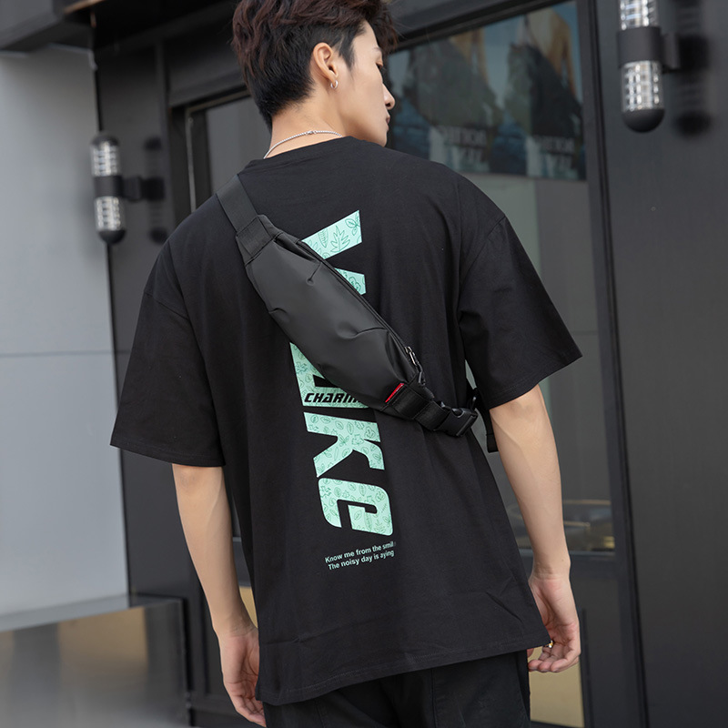 Mini waist bag men's fashion brand shoulder messenger bag fashion tide ins chest bag mobile phone bag small lightweight backpack wholesale