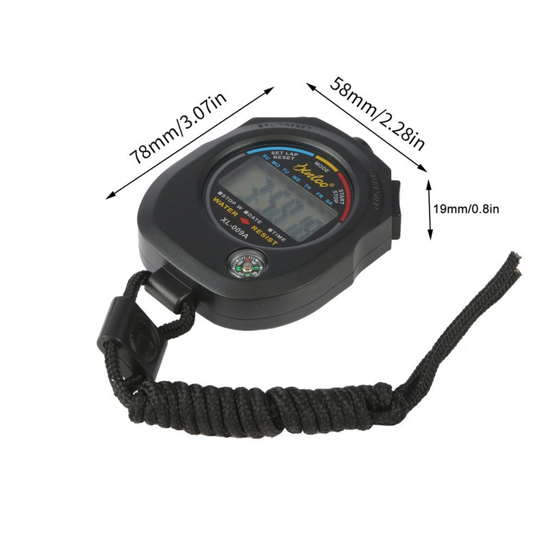 Stopwatch timer electronic stop watch two-way running watch referee sports fitness equipment waterproof electronic watch 009A