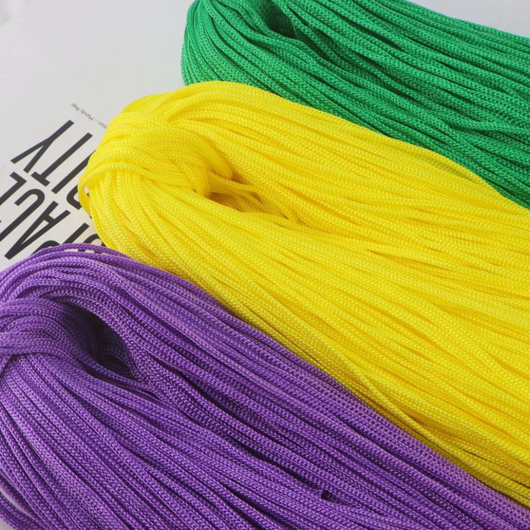 New Light Body Thick Ice Silk Braided Material Hook Hat Gook Bag Ribbon Line Upgrade Ice Silk Line Braided Hat Line