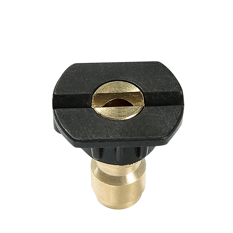 High-pressure car washing water gun multi-function five-color Nozzle nozzle angle stainless steel fan-shaped quick-plug nozzle set hot sale