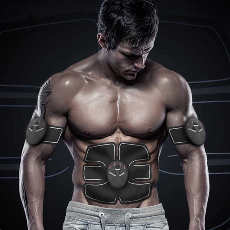 Intelligent Rechargeable Abdominal Fitness Instrument Abdominal Muscle Fitness Equipment Home Abdominal Sticker Muscle Training Instrument Abdominal Muscle Sticker