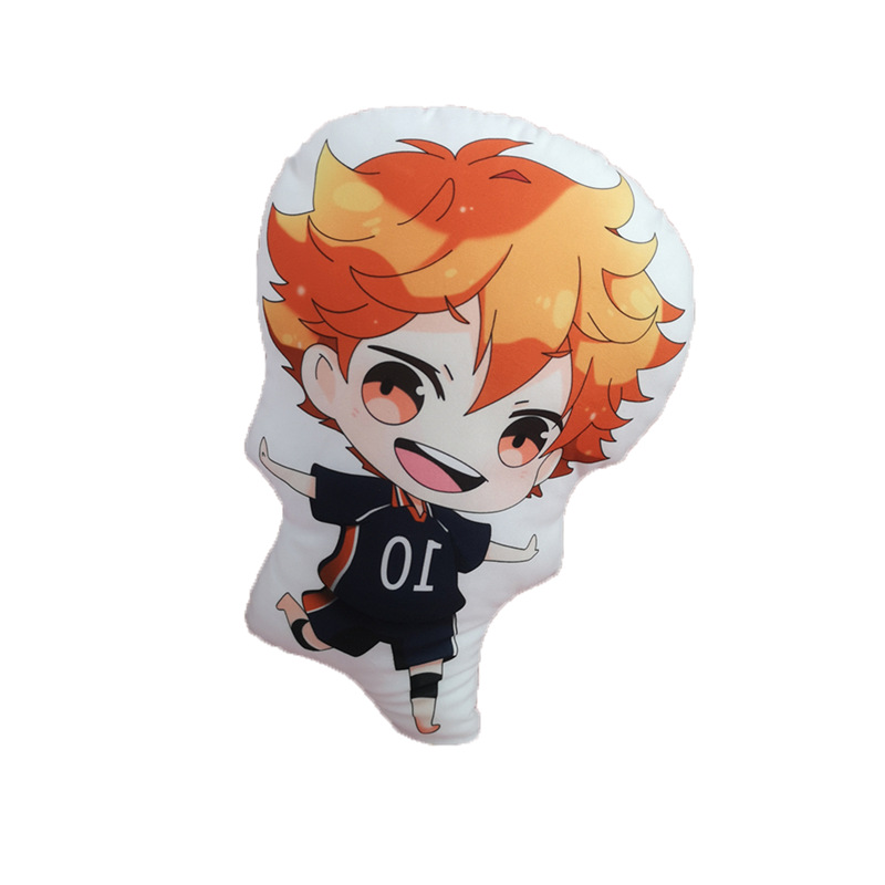 Japanese anime volleyball boy plush pillow and Kawa Tetsu Kageyama Tobio toy pendant nap pillow customized with pictures