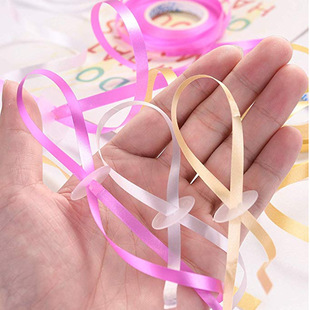 Knot-free balloon ribbon sealing clip balloon ribbon locking clip 50 pieces per pack