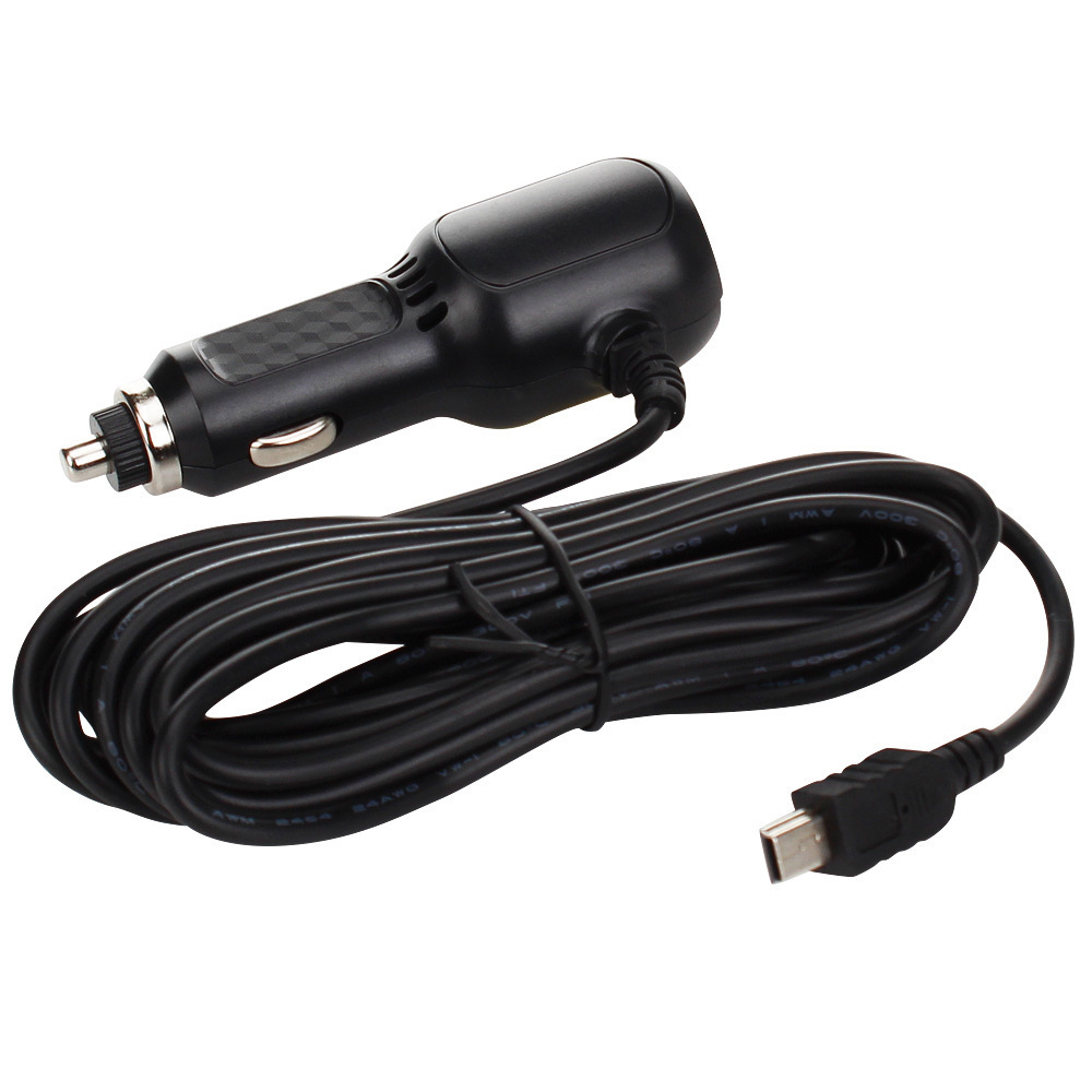 Driving recorder truck car charger dual USB cigarette lighter car charger 3.5A GPS navigation car charger 3.5 m