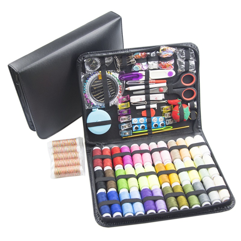 Factory Direct supply 229 sets sewing kit home travel sewing box sewing embroidery sewing tools combination wholesale