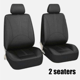 Russian PU leather foreign trade cross-border Amazon AliExpress car seat cover stitching leather universal 5-seater car