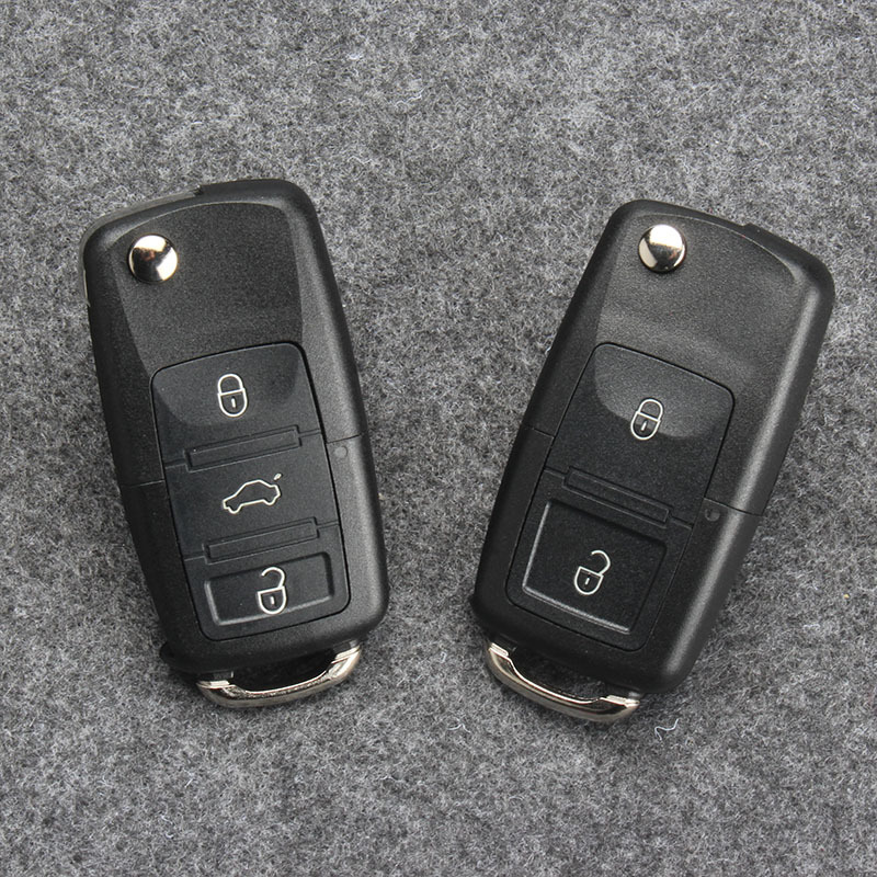 Suitable for Volkswagen Key Shell Passat POLO Sagitar Jetta Bora Anti-theft Remote Control Shell