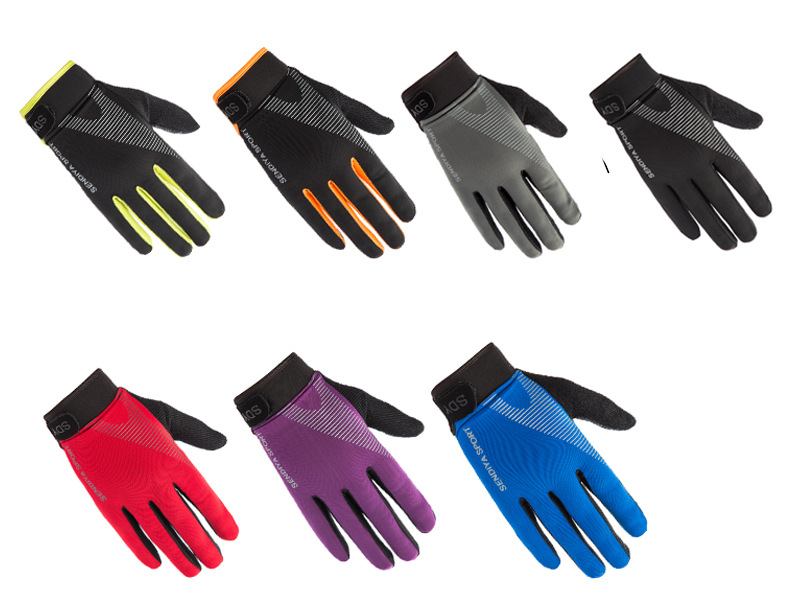 Summer Riding Gloves All Men and Women Thin Breathable Touch Screen Outdoor Sports Mountaineering Fitness Mountain Ice Silk Gloves_voghion.com