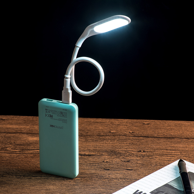 Dormitory led portable light direct plug usb Portable Power Bank notebook eye protection light touch three-gear dimming night light