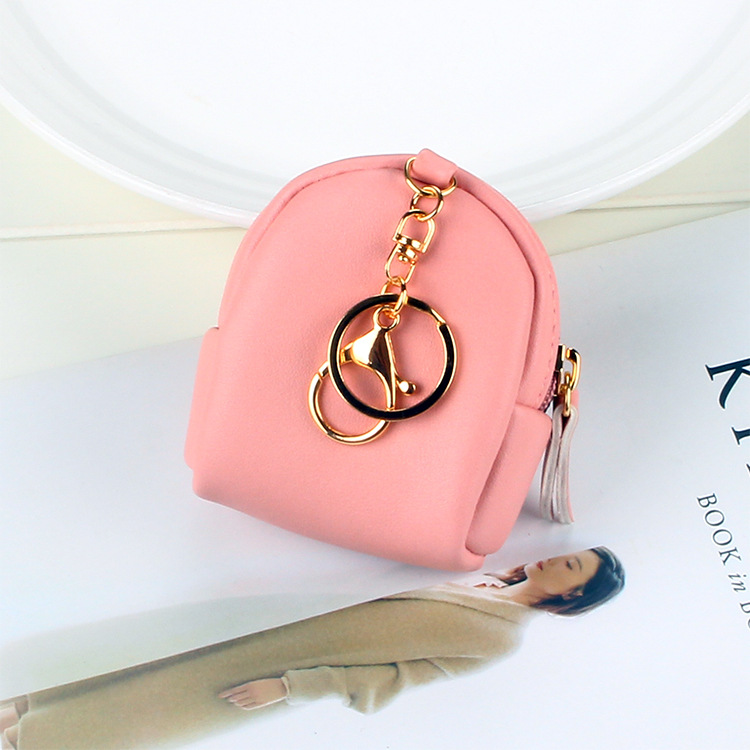 Korean ins New Style Small Wallet Women's Cute Mini Girl Coin Coin Purse Card Bag One Simple Universal
