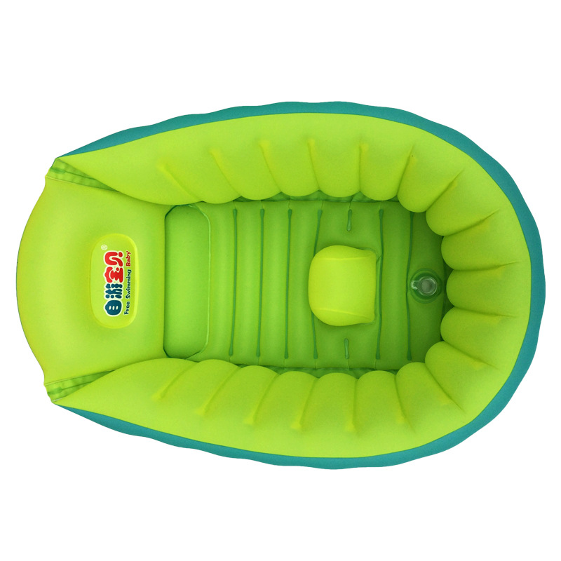 Relaxing baby inflatable baby bathtub baby bath portable folding bathtub cross-border e-commerce hot sale