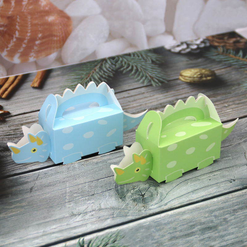 Cross-border new sugar box creative dinosaur box candy carton baby full moon candy box gift box wholesale