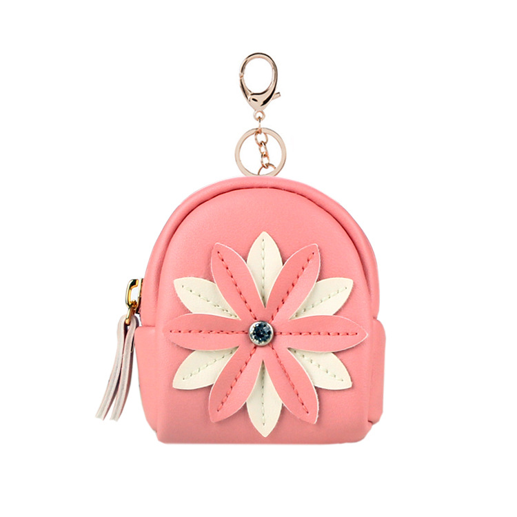 Korean ins New Style Small Wallet Women's Cute Mini Girl Coin Coin Purse Card Bag One Simple Universal