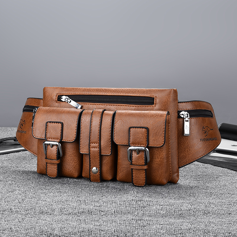 Men's Bag Waist Bag Men's Crossbody Bag Fashion Chest Bag Korean Shoulder Bag Foreign Trade Explosions