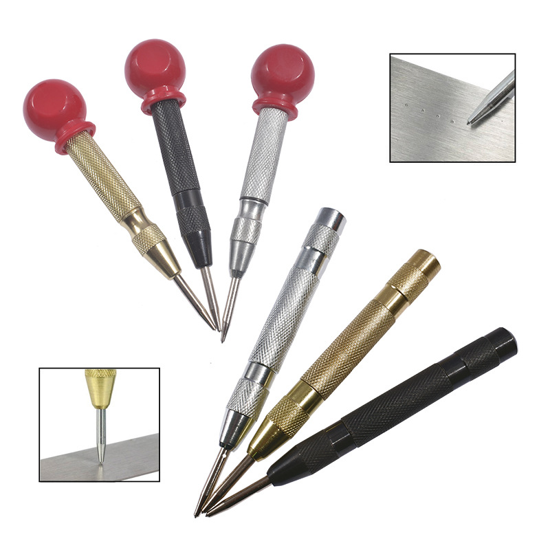 Automatic center punch spring glass window breaker dent punch high hardness punch metal marking positioning punch