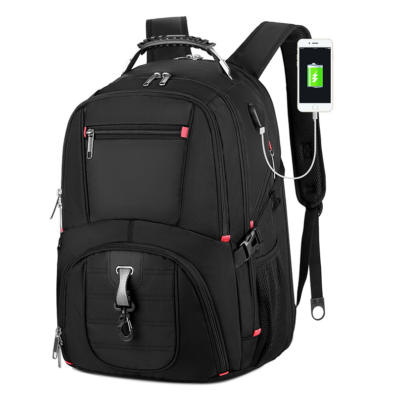 New business backpack shoulder bag men's USB multifunctional shoulder bag men's waterproof computer bag notebook bag