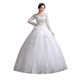 Suzhou Wedding Dress Bride Sleeves Wedding Wedding Dress Slimming Large Size Simple Tiger Hill Korean-style African Foreign Trade Real Shot