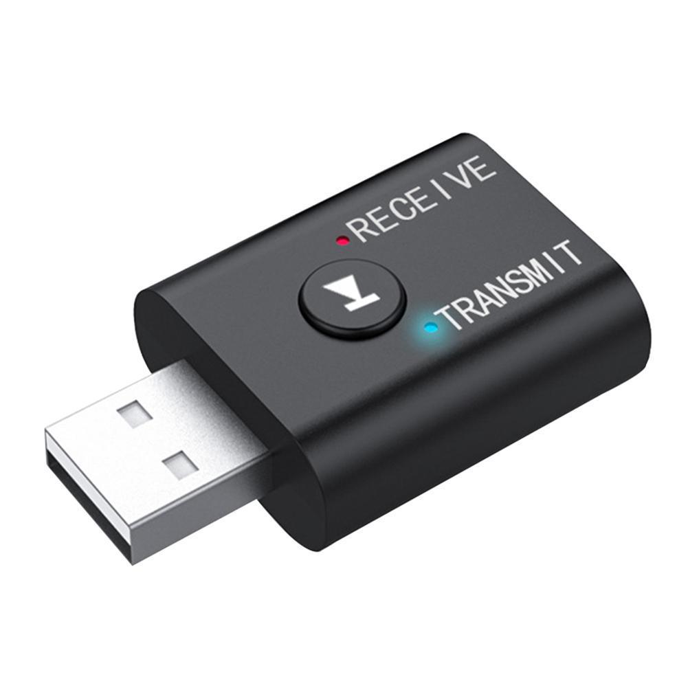 Bluetooth 5.0 receiver transmitter 2-in-1 USB Bluetooth audio adapter computer speaker Bluetooth receiver