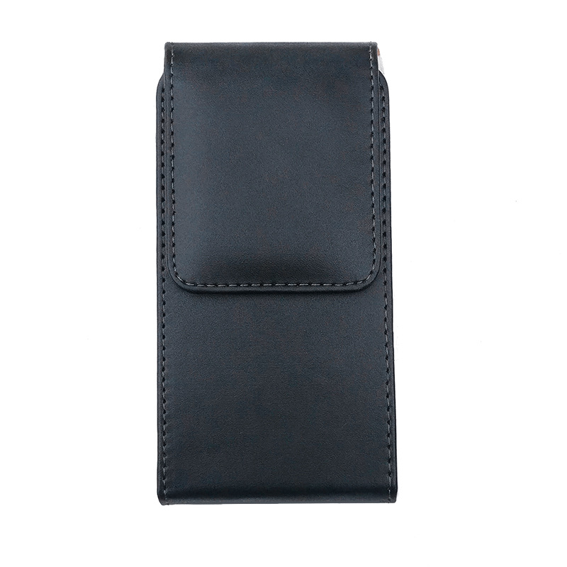 Mobile Phone Waistband Leather Case Suitable for Apple Waistband Leather Case for Old Age Intelligent Machine Wear Belt Mobile Phone Waist Bag