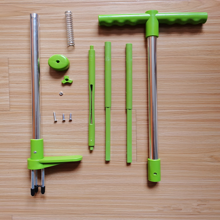 New Straw Puller Boxed Double-section Split Aluminum Tube Weeding Dig Wild Vegetable Gardening Tools Manual Weed Removal Tools