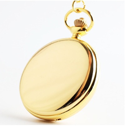 Factory Sales Fashion Green Ancient Black Gold Glossy Vintage Antique Pocket Watch Versatile Alloy Quartz Chain Pocket Watch