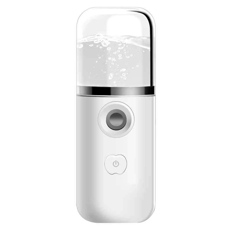 Explosions Apple Key Hydrating Instrument Handheld Beauty Instrument USB Charging Spray Instrument Spray Alcohol Disinfectant logo