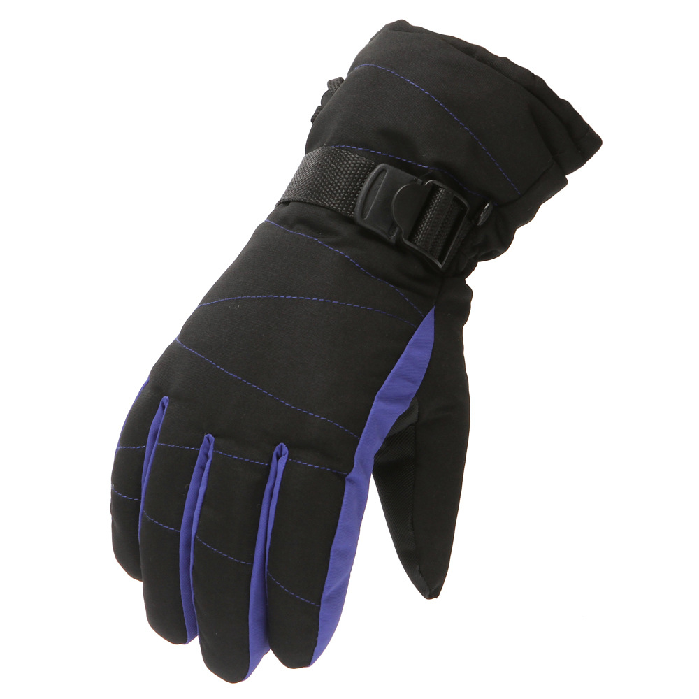 Ski Gloves Men's Winter Outdoor Mountaineering Ride Warm Waterproof Adult Velvet Motorcycle Amazon Foreign Trade