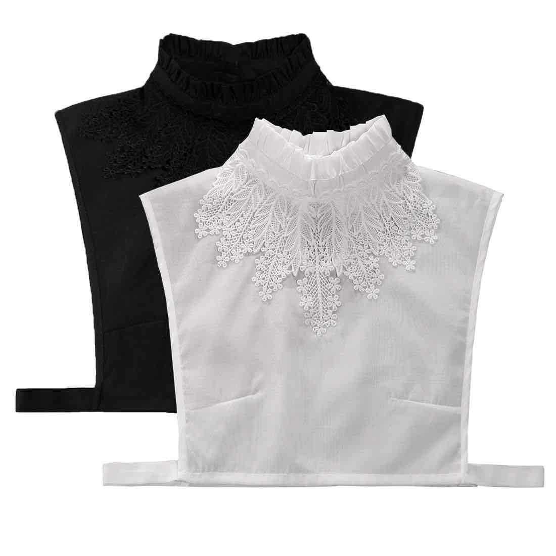 Factory Outlet Snowflake Fake Collar Spring Autumn Winter Sweater Decorative Fake Collar Korean Versatile Fashion Lace