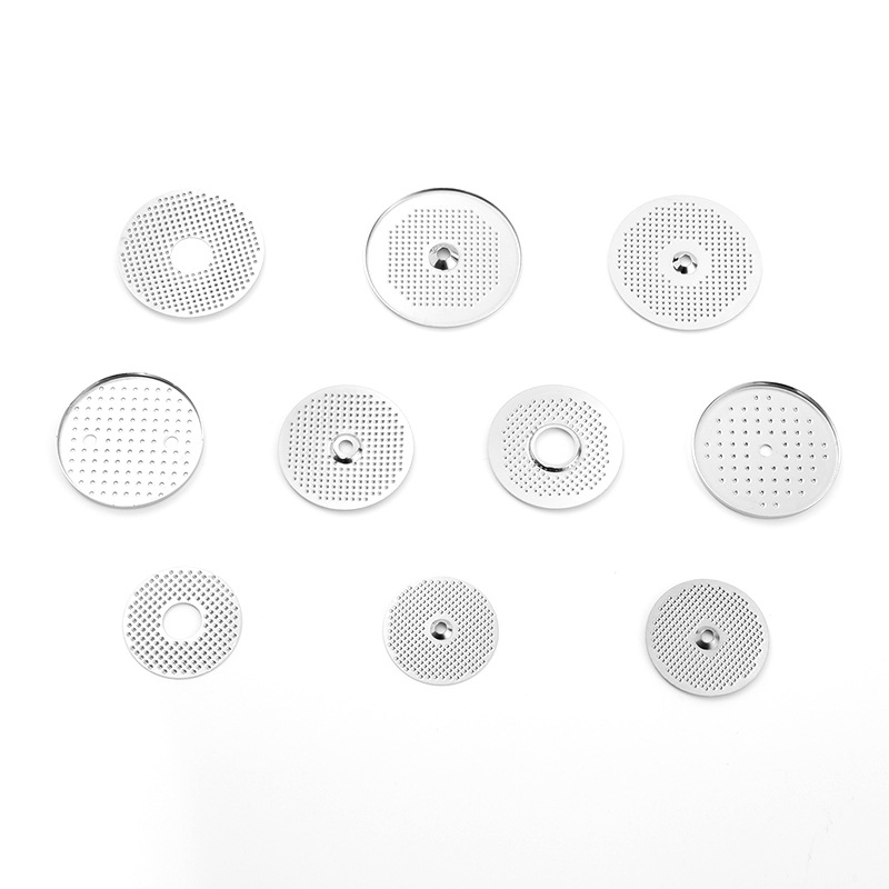 Spot wholesale filter mesh stainless steel coffee filter round coffee machine accessories filter