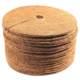 Needle Punched Round Brown Film Flower Pot Shade Mat Tree Fence Mat Anti-Grass Mat Flower Pot Dust-proof Decorative Mat