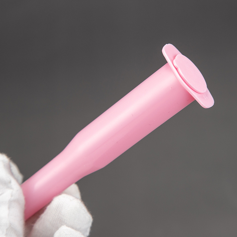 Gynecological gel round tube 3G PP plastic disposable girls' private parts gynecological booster factory wholesale