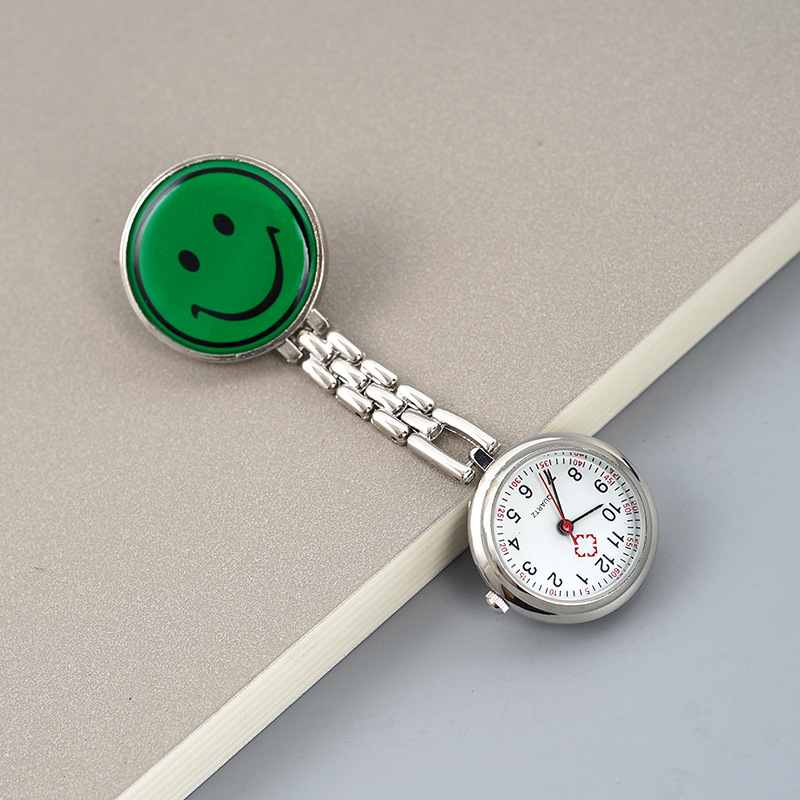 Silicone Doctor Nurse Watch Gift Fashion Nurse Watch Student Examination Pocket Watch Creative Clip Chest Watch Pocket Watch