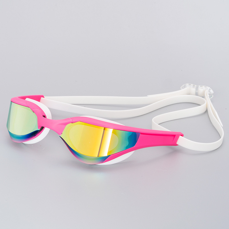 2023 cross-border new fashion professional racing goggles HD anti-fog waterproof swimming glasses Amazon hot