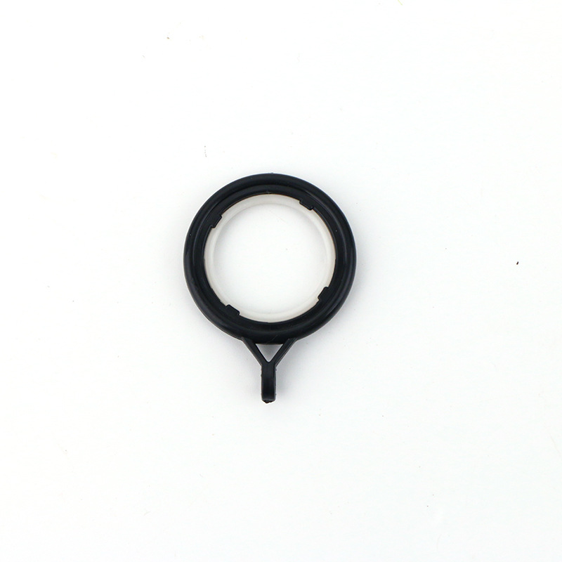 Mute nano ring curtain Roman ring curtain accessories shower curtain ring mute buckle Roman rod fixed ring wholesale