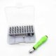 32 in one maintenance tools high quality carbon steel hardware tools multi-function screwdriver set 32 in one screwdriver manufacturers
