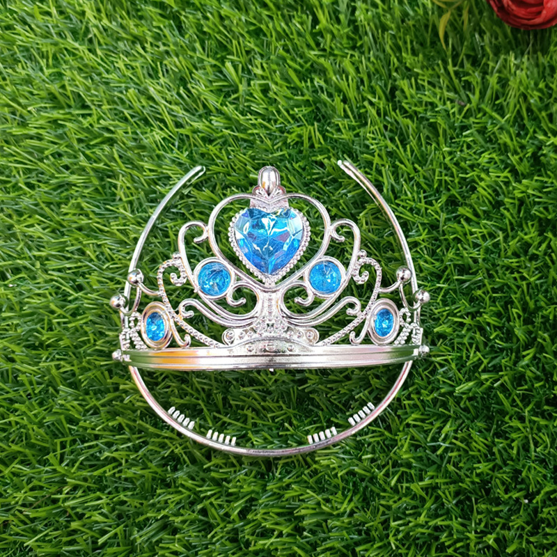 Factory Direct sales girl princess birthday gift ice snow Elsa princess plastic cane magic stick fairy stick suit
