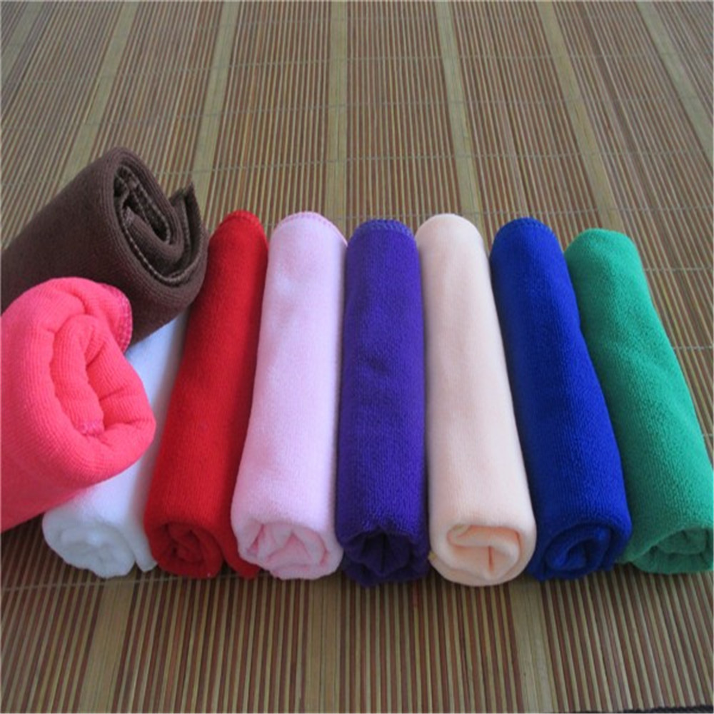 Medium and thick microfiber towel soft absorbent lint free gas station towel activity gift making logo word