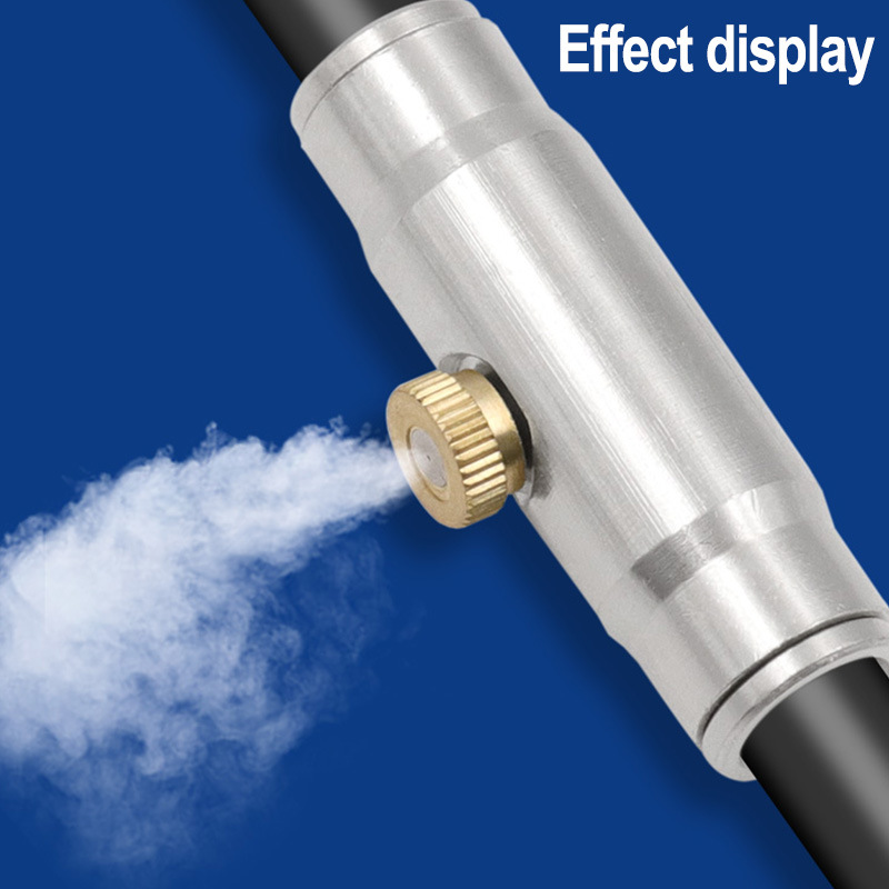 Atomizing Nozzle nozzle 3/16 brass low pressure fine atomizing nozzle cooling humidifying Nozzle nozzle spray head