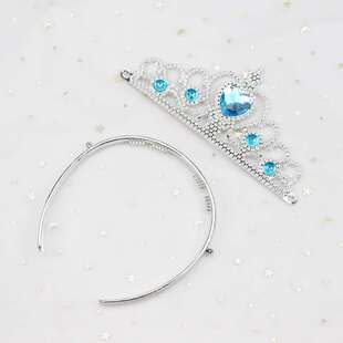 Children's Crown Princess Crown Headband Frozen Crown Children's Crown Peach Heart Crown Girl's Birthday