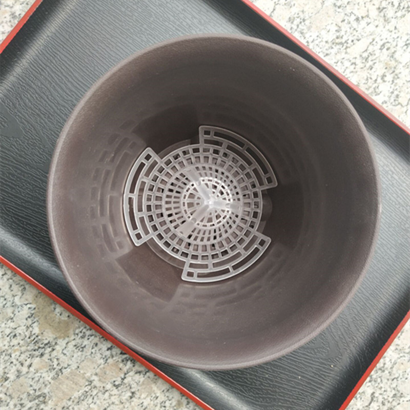 Cross-border flowerpot bottom strainer three-dimensional flowerpot leak-proof soil gasket breathable permeable insect-proof gasket cone pad net