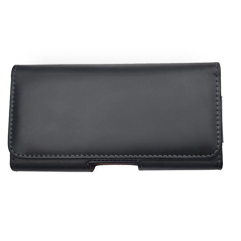 Mobile Phone Waistband Leather Case Suitable for Apple Waistband Leather Case for Old Age Intelligent Machine Wear Belt Mobile Phone Waist Bag